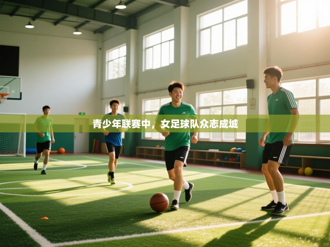 青少年联赛中，女足球队众志成城  第2张